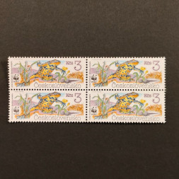 Viererblock Tschechoslowakie, Pof.2899 (Mi. 3008)**, 3 Kčs