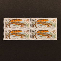 Bloque de cuatro Checoslovaquia, Pof.2900 (Mi. 3009), MNH, 4 Kčs
