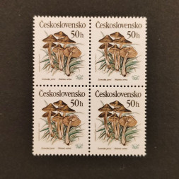 Viererblock Tschechoslowakie, Pof.2909 (Mi. 3017)**, 50 h
