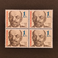 Čtyřblok ČSR, Pof.2924**, 1 Kčs