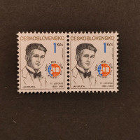 Dvojpáska ČSR, Pof.2916**, 1 Kčs