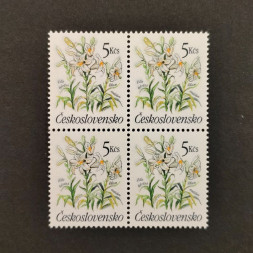 Čtyřblok ČSR, Pof.2933**, 5 Kčs