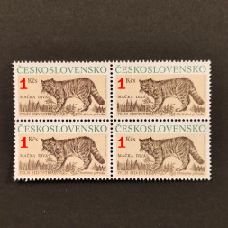 Čtyřblok ČSR, Pof.2956**, 1 Kčs