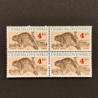 Čtyřblok ČSR, Pof.2957**, 4 Kčs