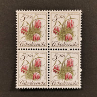 Čtyřblok ČSR, Pof.2992**, 5 Kčs