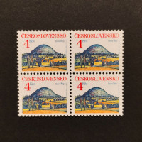 Čtyřblok ČSR, Pof.2984**, 4 Kčs