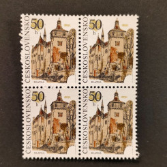 Čtyřblok ČSR, Pof.2979**, 50 h Čtyřblok ČSR, Pof.2979**, 50 h