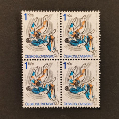 Čtyřblok ČSR, Pof.2967**, 1 Kčs Čtyřblok ČSR, Pof.2967**, 1 Kčs