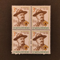 Čtyřblok ČSR, Pof.2966**, 3 Kčs