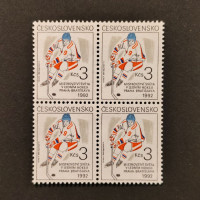 Čtyřblok ČSR, Pof.3003**, 3 Kčs Čtyřblok ČSR, Pof.3003**, 3 Kčs