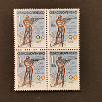 Čtyřblok ČSR, Pof.3001a**, 1 Kčs