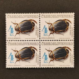 Viererblock Tschechoslowakie, Pof.3017 (Mi. 3125)**, 4 Kčs