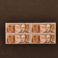 Čtyřblok ČSR, Pof.3000**, 2 Kčs Čtyřblok ČSR, Pof.3000**, 2 Kčs