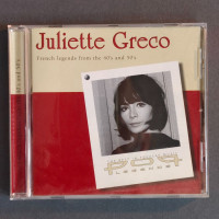 CD Juliette Greco – French Legends from the 40's and 50's, Použ.