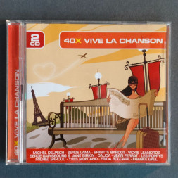 CD Various Artists – 40X Vive La Chanson, USED