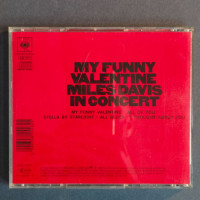 CD Miles Davis – My Funny Valentine: In Concert, Použ.