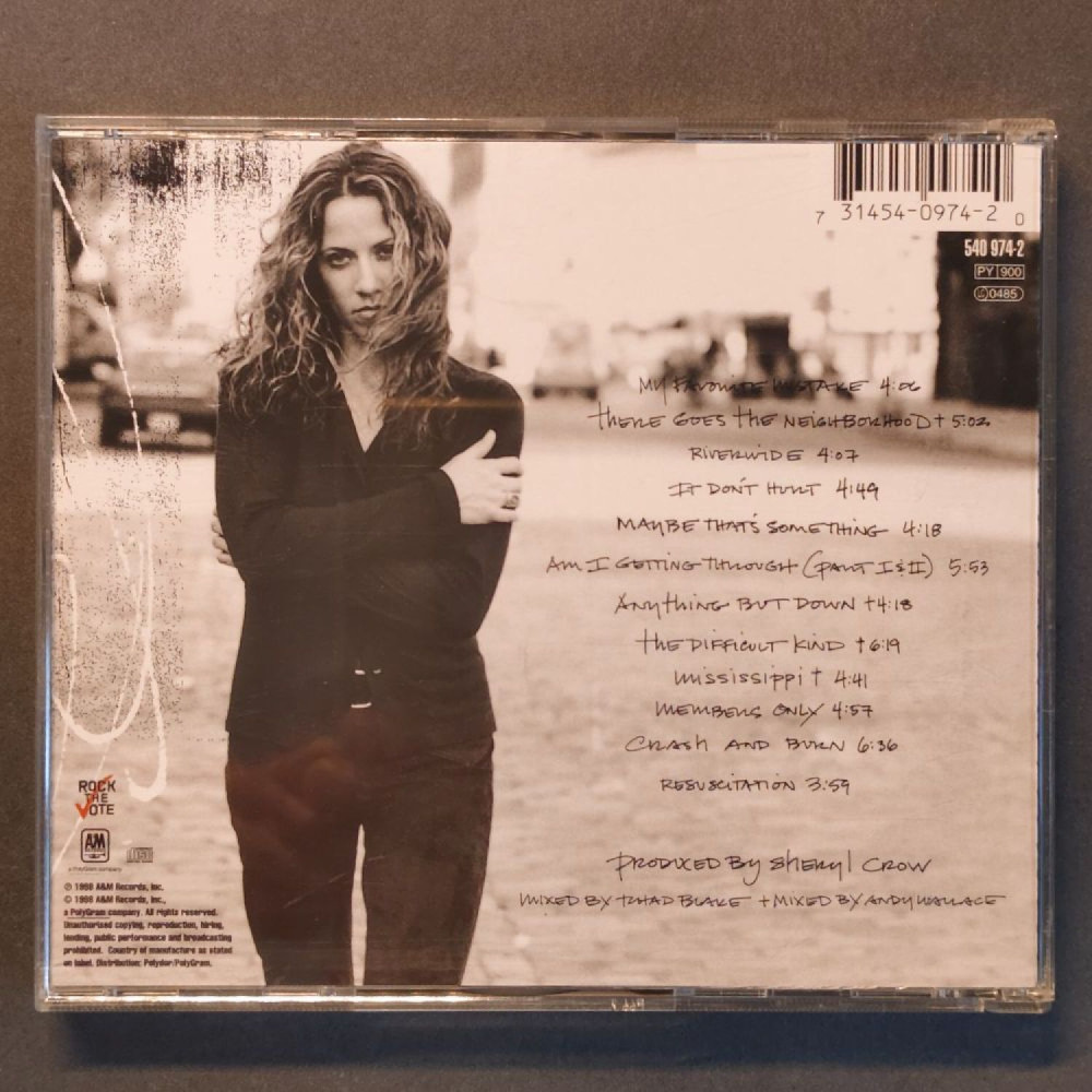 CD Sheryl Crow – The Globe Sessions, Použ. CD Sheryl Crow – The Globe Sessions, Použ.