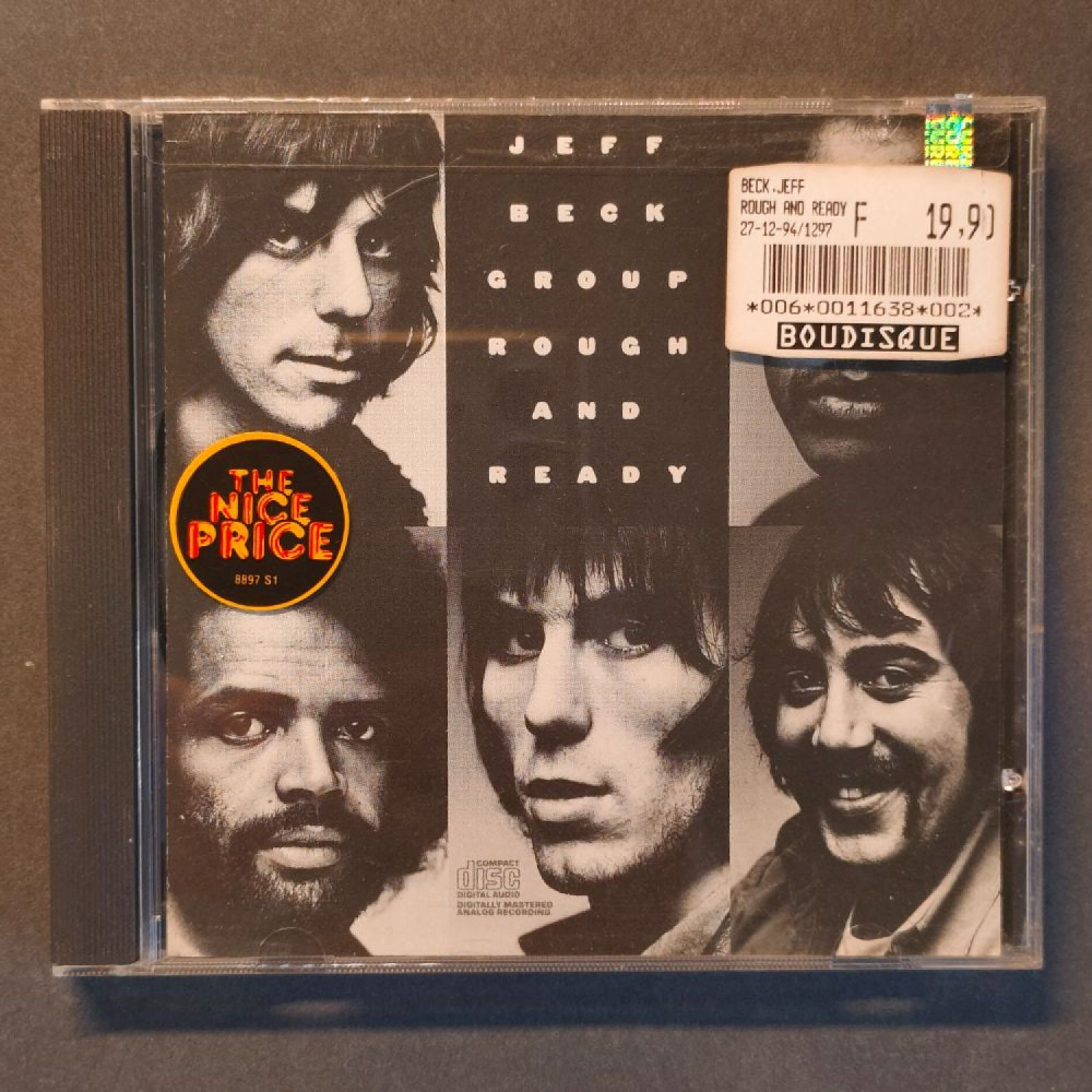 CD Jeff Beck Group – Rough and Ready, Použ. CD Jeff Beck Group – Rough and Ready, Použ.