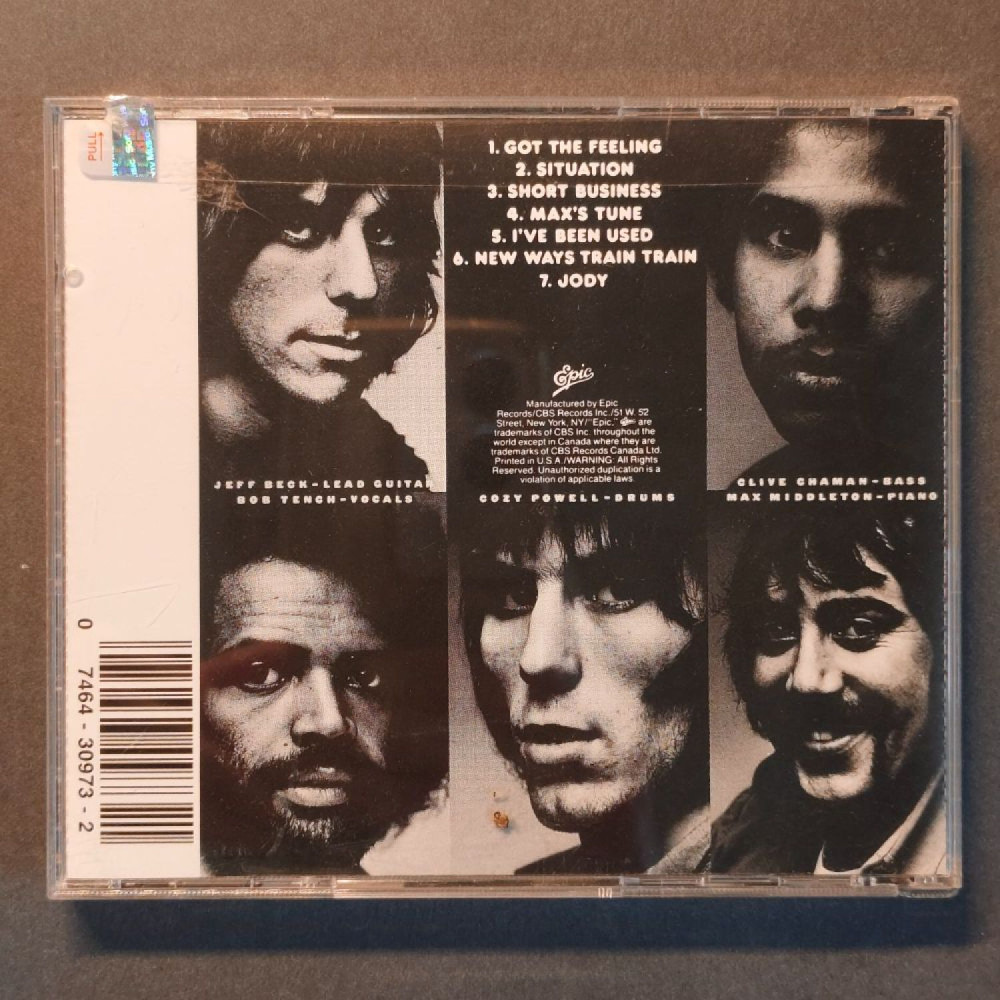 CD Jeff Beck Group – Rough and Ready, Použ. CD Jeff Beck Group – Rough and Ready, Použ.