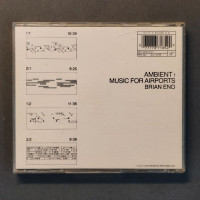 CD Brian Eno – Ambient 1: Music for Airports, Použ.
