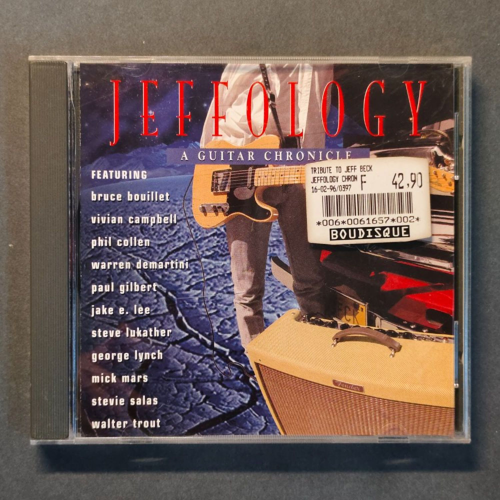 CD Various Artists – Jeffology: A Guitar Chronicle, Použ. CD Various Artists – Jeffology: A Guitar Chronicle, Použ.