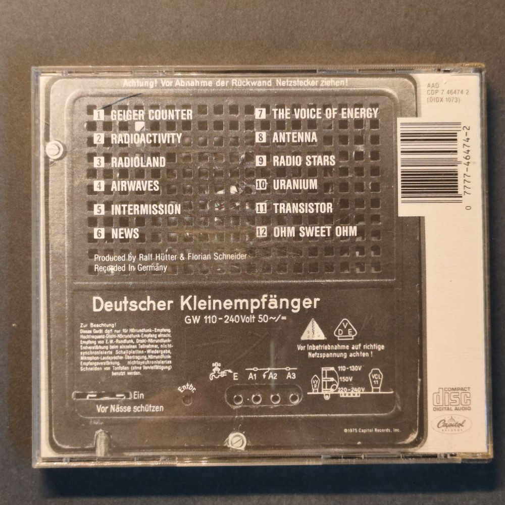 CD Kraftwerk – Trans-Europe Express, Použ. CD Kraftwerk – Trans-Europe Express, Použ.