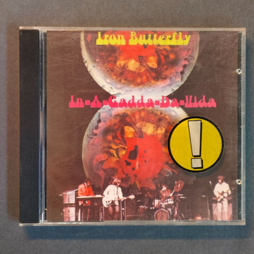 CD Iron Butterfly – In-A-Gadda-Da-Vida, Použ. CD Iron Butterfly – In-A-Gadda-Da-Vida, Použ.