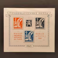 Block Czechoslovakia, Pof.A360/362 (Pof. A360/362), MNH, 2+5+6 K