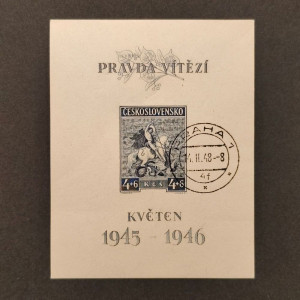 1. výročí Květnového povstání - aršík