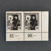 Dvojpáska ČSR, Pof.163**, 90h