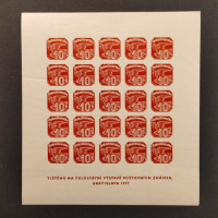 Aršík ČSR, Pof.ANV18**, 25 x 10h Aršík ČSR, Pof.ANV18**, 25 x 10h