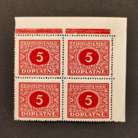 Rohový čtyřblok ČSR, Pof.DL55**, 5h