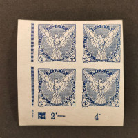 Rohový čtyřblok ČSR, Pof.NV5**, 20h