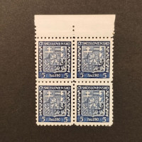 Čtyřblok ČSR, Pof.248**, 5h