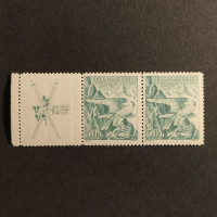 Známka s kupóny ČSR, Pof.331**, 50h