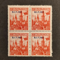 Čtyřblok ČSR, Pof.327*, 1,50 Kč