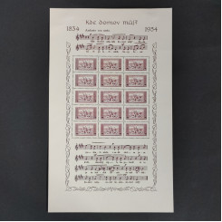 Aršík KDM ČSR, Pof.A 283(*), po nálepce viz foto, 1 Kč