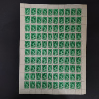 Kompletní arch ČSR, Pof.384**, 50 h