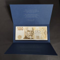 Gedenkbanknote, 100 koruna, Pi. TD 03, N/UNC, Tschechien, 2019, Serie TD 1