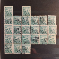 Stamps lot, Czechoslovakia, Used # lot-25403