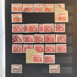 Sestava známek, ČSR, # lot-25336