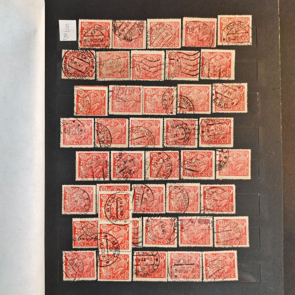 Sestava známek, ČSR, # lot-25330