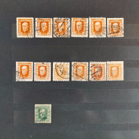 Sestava známek, ČSR, # lot-25322