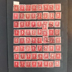 Lote de selos, Coleção