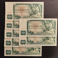 100 Kčs, Emise 1961