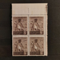 Viererblock Tschechoslowakie, Pof.612 (Mi. 688)**, 1,50 Kčs