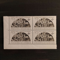 Čtyřblok ČSR, Pof.610**, 4 Kčs
