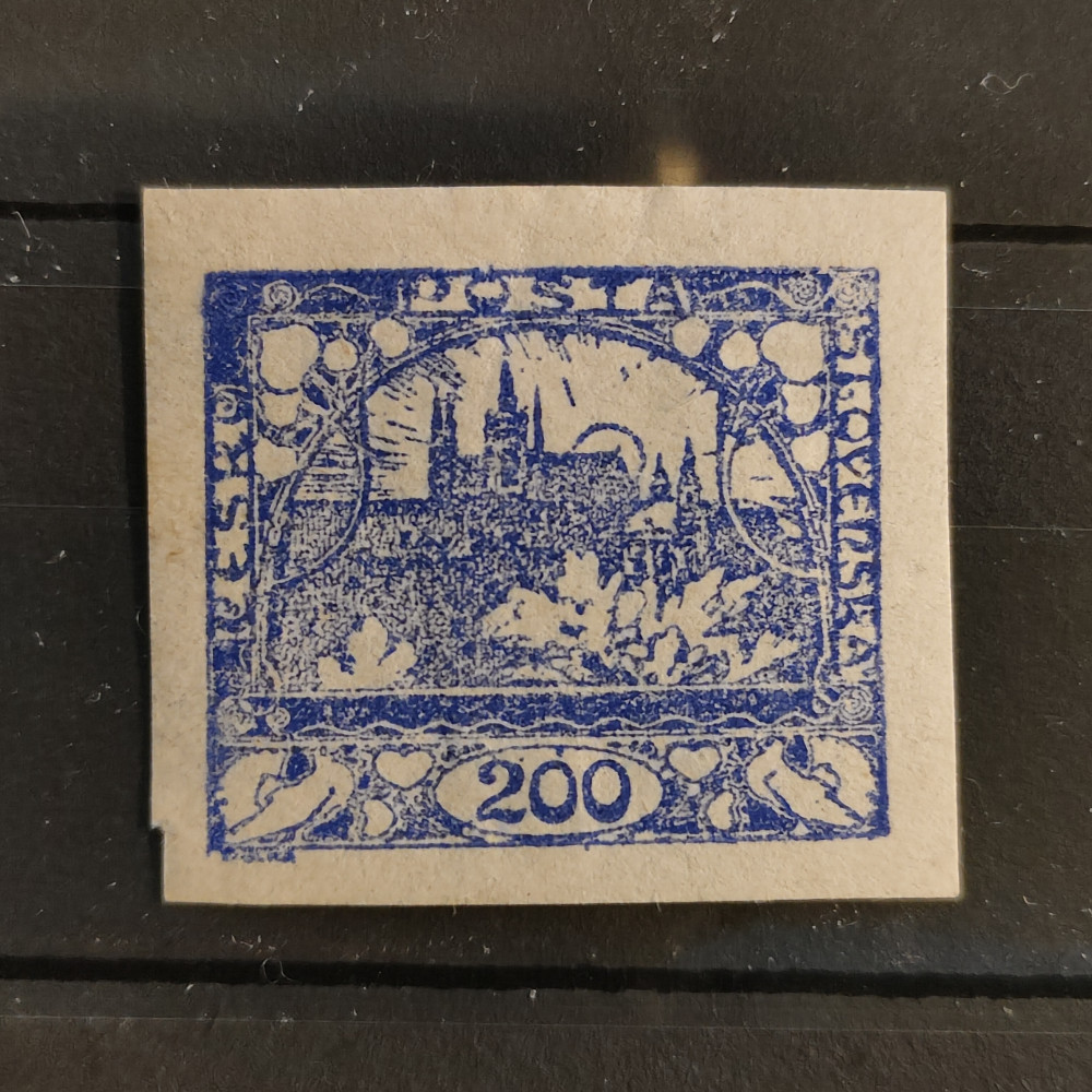 Selo Tchecoslováquia, Pof.22 (Mi. 9), MH, 200h