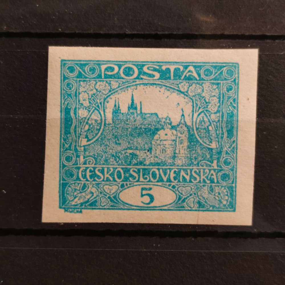Známka ČSR, Pof.4**, 5h