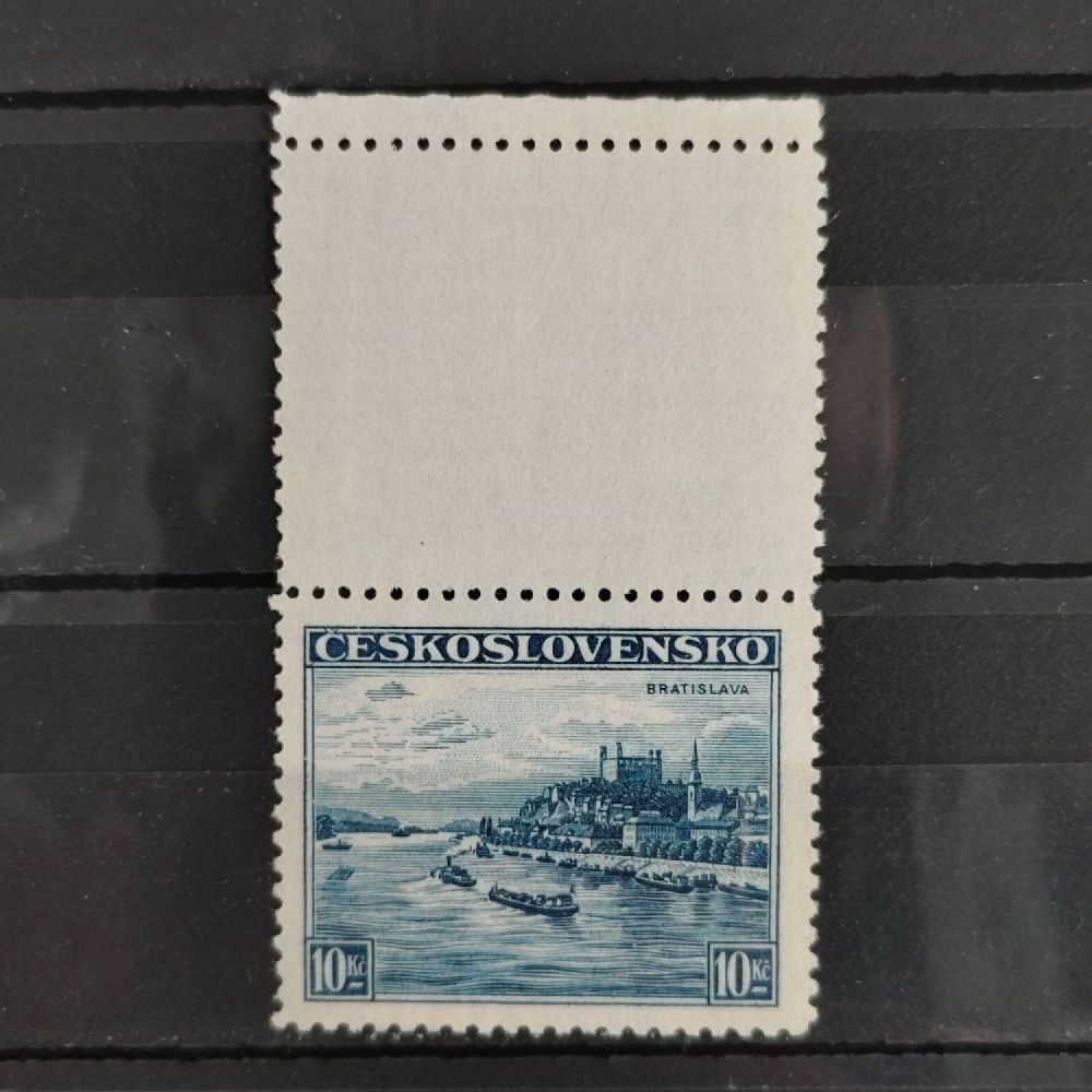Selo com vinhetas Tchecoslováquia, Pof.313 (Mi. 359), MNH, 10 Kč